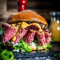 Pastrami Burger Rezept