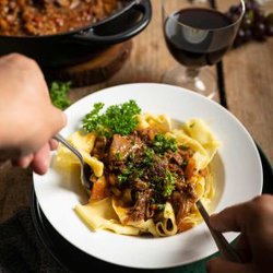 Ragù mit Shortribs Schmorgericht Rezept