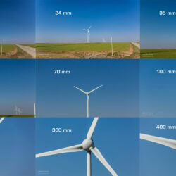 Les différentes focales des objectifs vues dans la vidéo