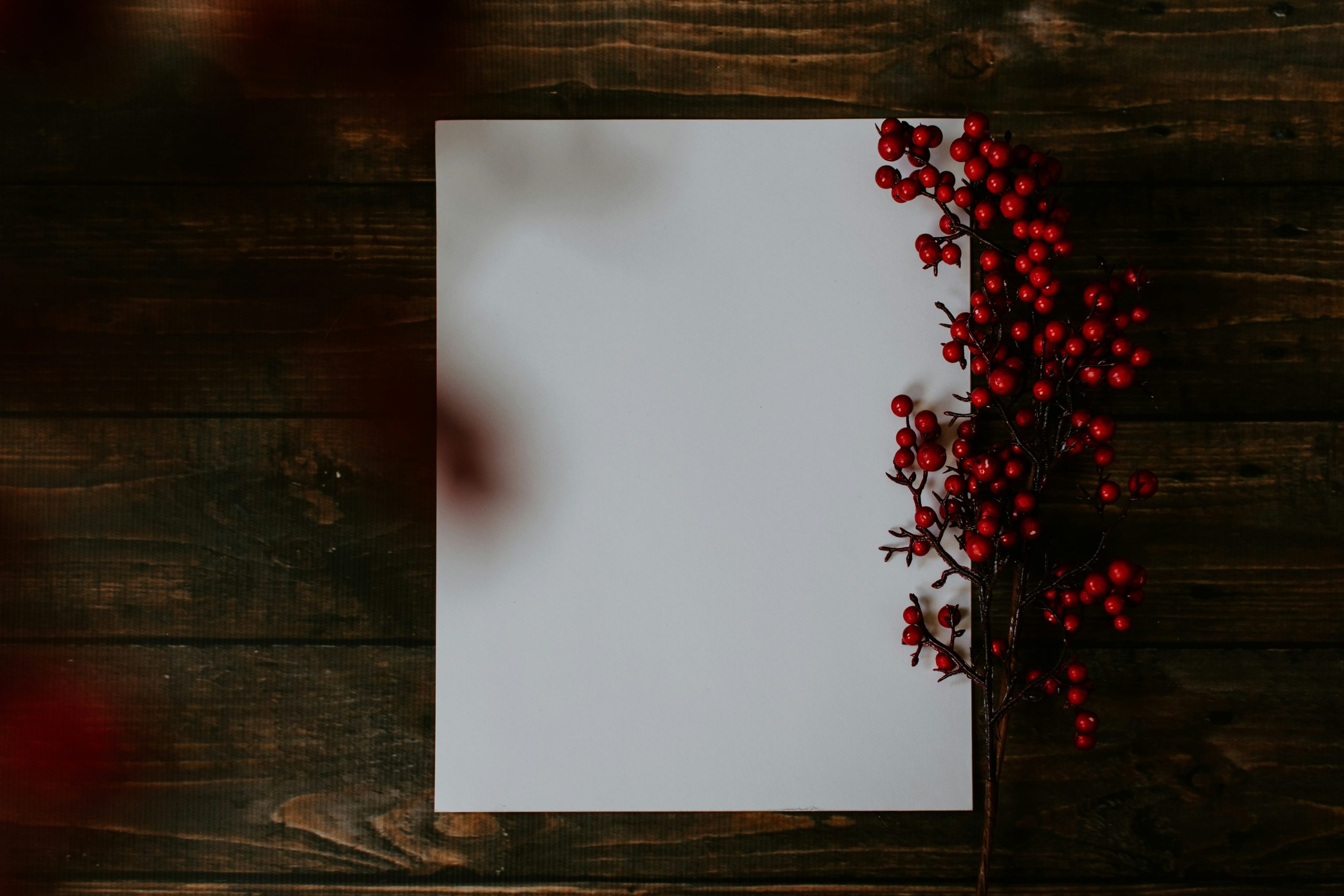 Image of an empty page to represent Writers Block