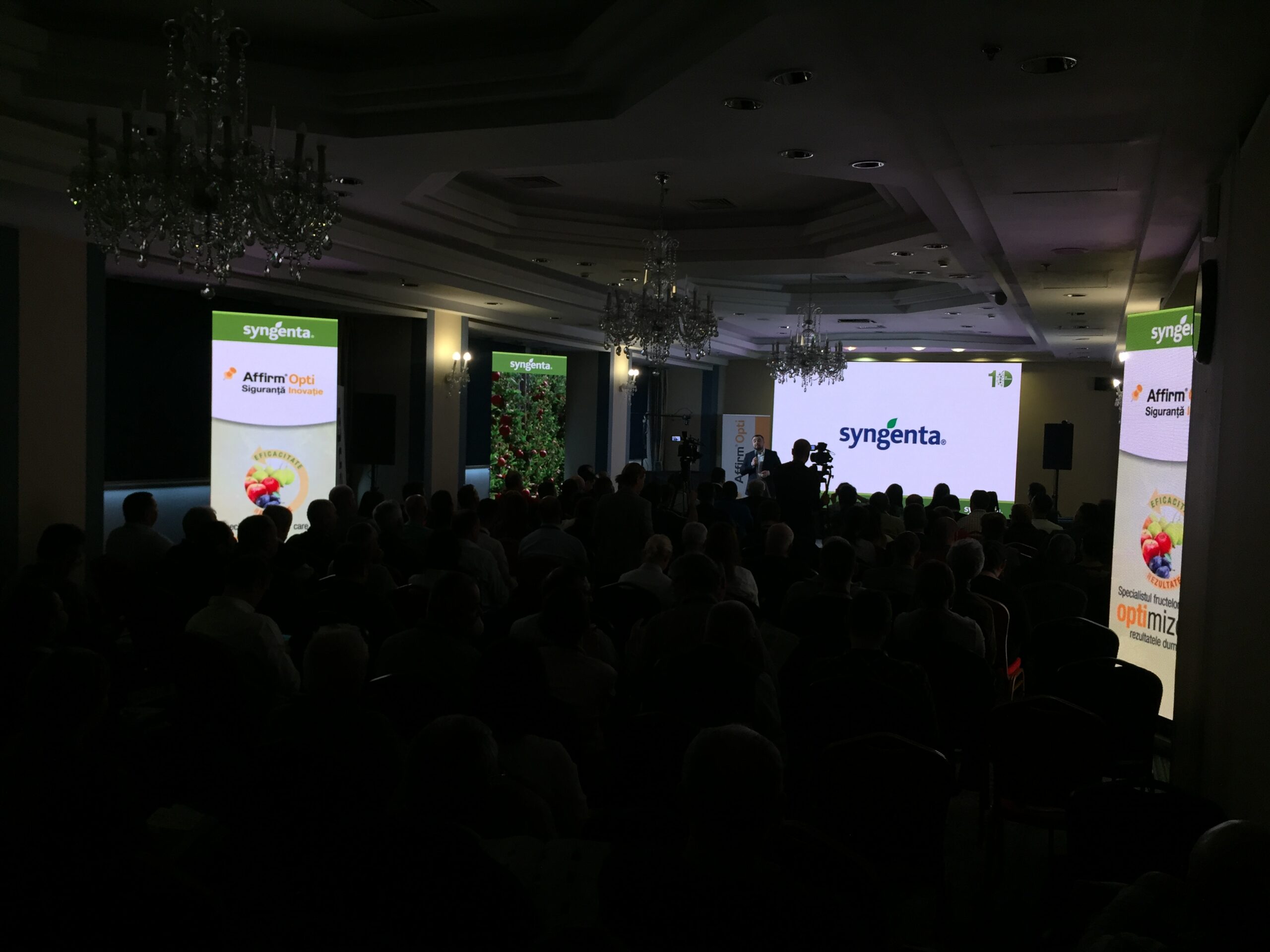 Servicii ecrane led Syngenta