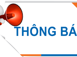 Mẫu thông báo con dấu doanh nghiệp mới nhất hiện nay