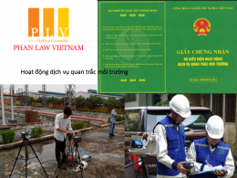 Trình tự, thủ tục cấp giấy chứng nhận đủ điều kiện hoạt động dịch vụ quan trắc môi trường