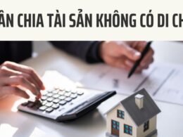 Phân chia tài sản không có di chúc