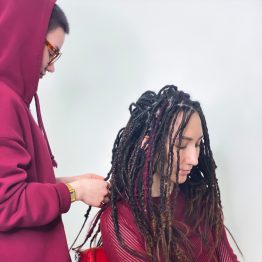 Плетение дред в Braidart Studio