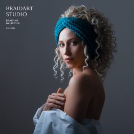 Афро кудри светлые