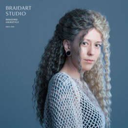 Афрокудри сплит, заплести в студии в СПб.