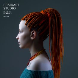Причёски из косичек: высокий и низкий хвост.
