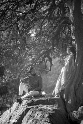 Pre-wedding photography of muslim couple in delhi