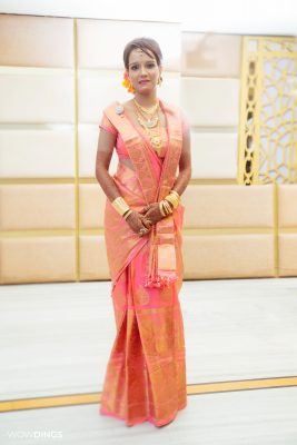 Ahom bride at her reception