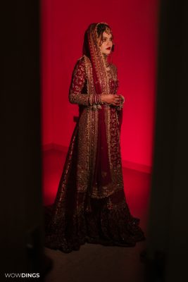 a beautiful muslim bride