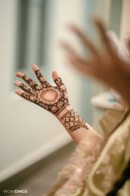 Mehendi ceremony of a muslim wedding