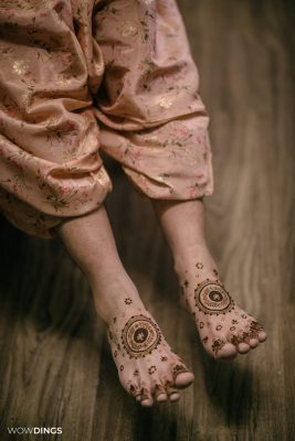 Mehendi ceremony of a muslim wedding