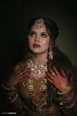 a beautiful muslim bride
