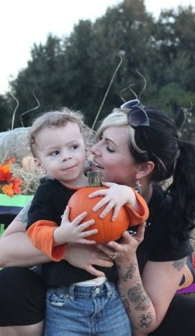When my son was young I spent all my time with him. 