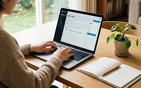 誰でも手軽に更新できるCMS管理画面操作