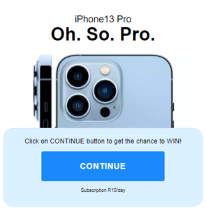 Get a iPhone 13 Pro Now!