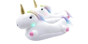 Free Glowing Unicorn Slippers Womens LED - FREEBIESBOOK