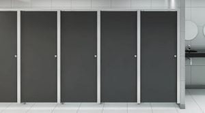 cubicle toilet phenolic