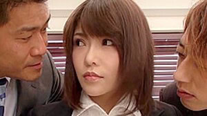 Anri Okita Asian Babe Fucked In Office