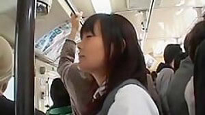 Fabulous Japanese slut Hina Umehara, Mizuki Akiyama, Anna Mutsumi in Crazy Bus JAV clip