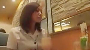 Horny Japanese girl Mio Kuraki in Amazing Car, Bar JAV clip