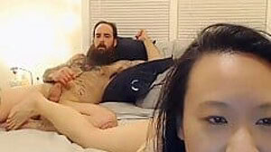 Zoe Lark – Tight Asian Girl With Tattoos Fucks White Bf
