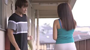 MIAA-195 While My Girlfriend Was Out Of Town, The Married Woman Next Door Seduced Me With Her Big Tits And Fucked Me Over And Over… – Maria Nagai