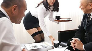 JUL-461 Married Office Girl’s Sexy Thighs – Totally Dominated By Her Boss, This Chaste Wife Becomes His Obedient Cum Dumpster. Nao Jinguji