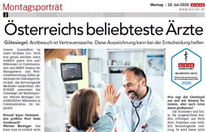 Beliebteste Ärzte Österreichs
