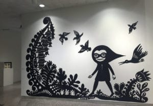 Vinyl Art Installation 