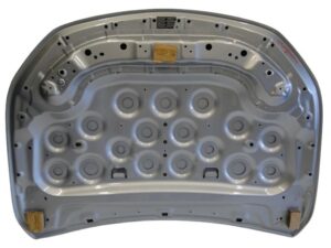 MERCEDES MASKA POKRYWA SILNIKA SREBRNA EQB 243 X243