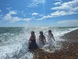 FHC-Sprachreisen - Strand in Folkestone/England
