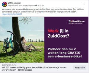 Social Media campagne ZO Bereikbaar