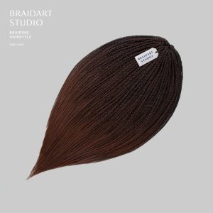 Де-косы из тёмно-коричневого в светло-коричневый.