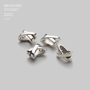 Бусина для кос крестообразная.