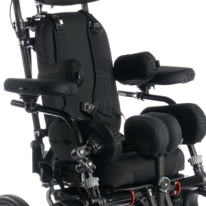 Standard back support panel providing basic upright postural support in specialist seating system