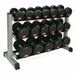 Set de 10 pares de mancuernas redondas 5-50 LB