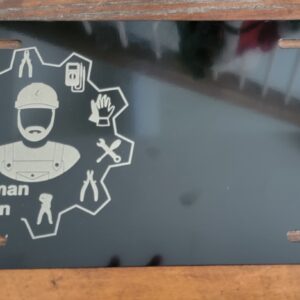 Journeyman Electrician License Plate