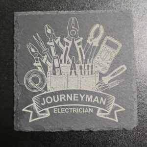 Slate Journeyman Coaster - Tool Belt