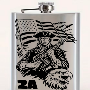 2nd Amendment Patriot Flask