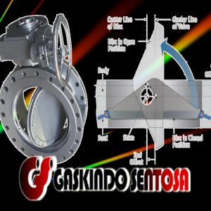 Jual Triple Offset Butterfly Valve, Jual Double Flange Offset Disc Butterfly Valve,  Jual Pneumatic Triple Offset Butterfly Valve