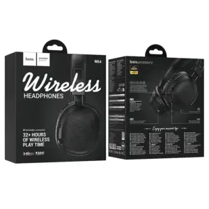 Audífonos Bluetooth W64 HOCO Earl II - Cascos Inalámbricos con Sonido Estéreo