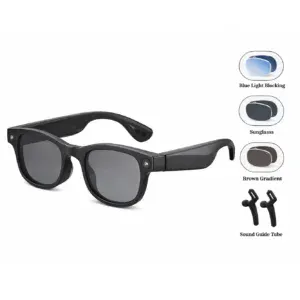 Lentes Inteligentes AI Smart Glasses AIMB-G1 8MP con Bluetooth y Cámara