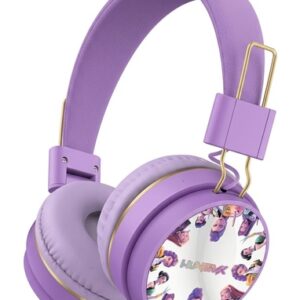 Audífonos Bluetooth Inalámbricos Hunter X AM-688B Morado | Cascos Wireless Recargables con Micrófono y Almohadillas Acolchadas