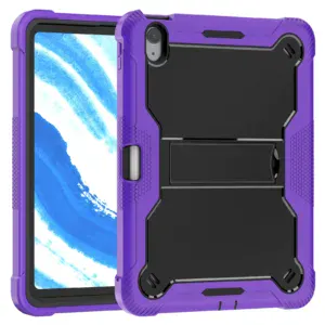 Cover Tipo Otter 360° para iPad Air 13 - Morado Cover Protector Antigolpes Ultra Resistente con Soporte