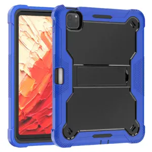 Cover Tipo Otter 360° para iPad Pro 13 Azul - Funda Protectora Resistente