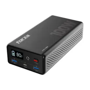 Estación de Energía Portátil Forza Titan 100W con Salida AC - Batería Externa para Laptop y Viajes
