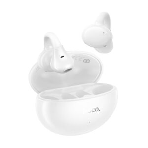 Audífonos Bluetooth EA8 HOCO Warm Sound True Wireless - Con App y Estuche de Carga Blanco