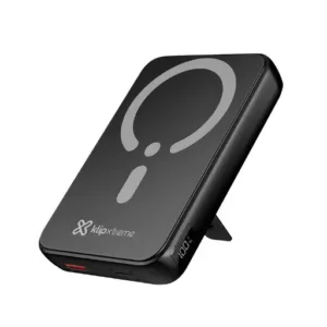 Klip Xtreme - Power bank - 24 pin USB-C - 4 pin USB Type A / 24 pin USB-C - Lithium polymer - Para Universal - Display Wireless Charging